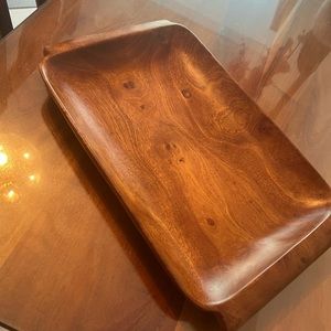 Kamani wood platter